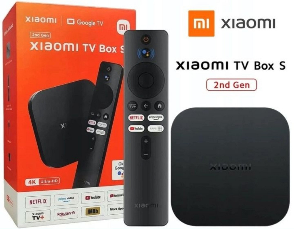 Приставка: Xiaomi Mi Box S 4K Gen2 Smart Бокс , Smart TV Stuck T2 Плеер! Харків - фото 1