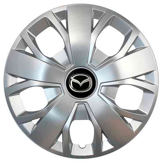 Автомобільні модельні ковпаки R16 Mazda 420 4шт, SJS, сріблясті Київ
