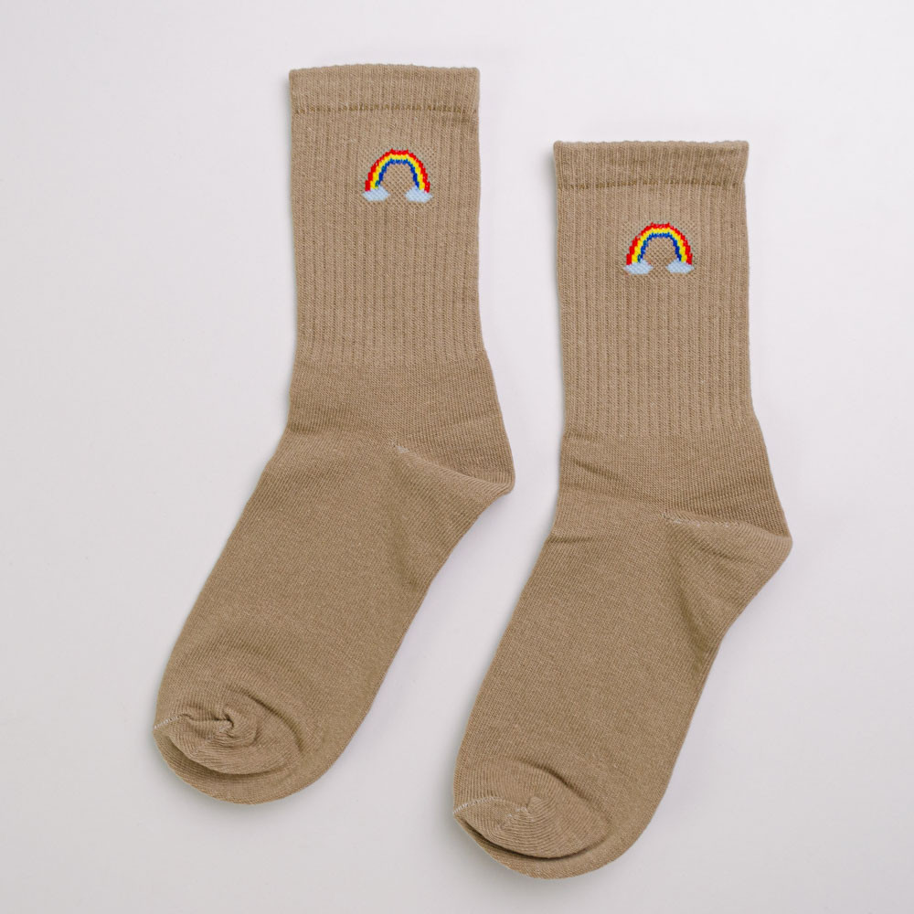 Набор носков хлопковых женских 10 пар Youstar 105 Средние 37-41 Разные цвета Сумы - изображение 9