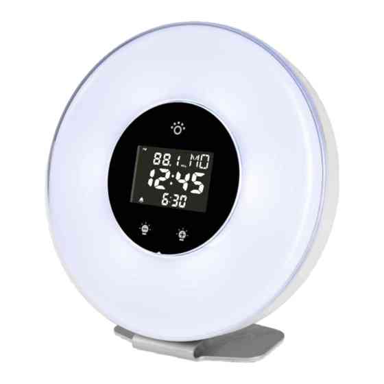 Світловий будильник/ нічник з мелодійним сигналом і радіо Sempre as8-well-43 Луцк