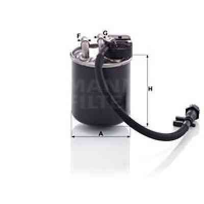 Фільтр паливний Mann WK820/19 Вінниця