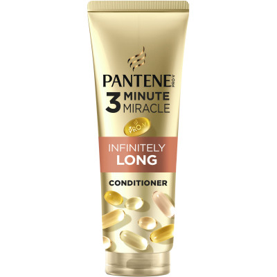 Кондиціонер для волосся Pantene Pro-V 3 Minute Miracle Infinitely Long 220 мл (8700216545716) Вінниця - фото 1