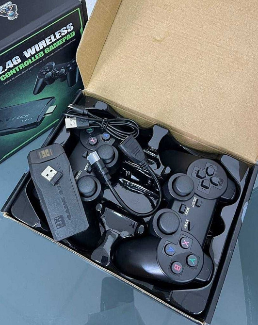 Игровая ПРИСТАВКА на 1000 игр! + 2 джойстика! Консоль на двоих! Харьков - изображение 1