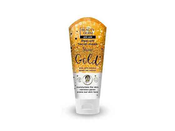 Маска-плівка 75мл для обличчя Golden ТМ BEAUTYDERM Київ