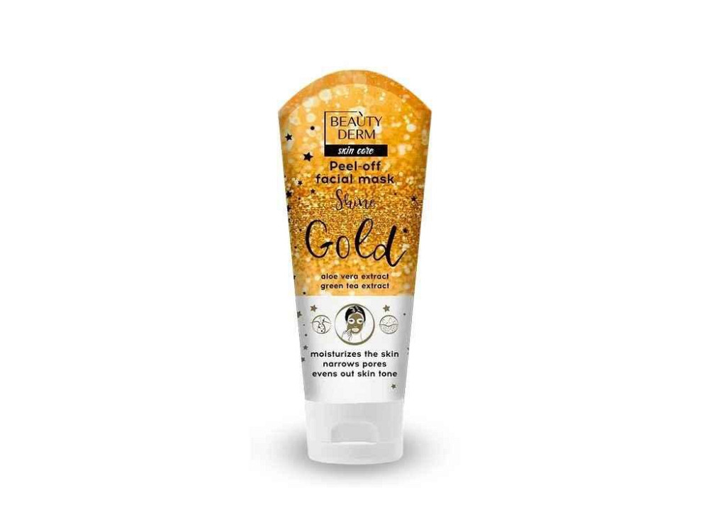 Маска-пленка 75мл для лица Golden ТМ BEAUTYDERM Киев - изображение 1