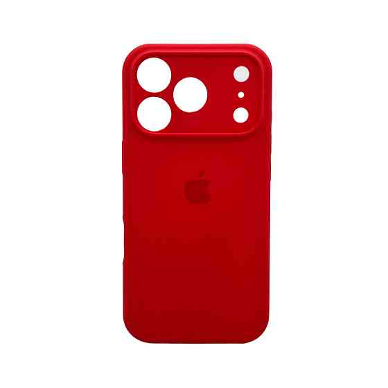 Чохол для смартфона Silicone Full Case AA Camera Protect for Apple iPhone 17 Pro 43,Berry Red Київ
