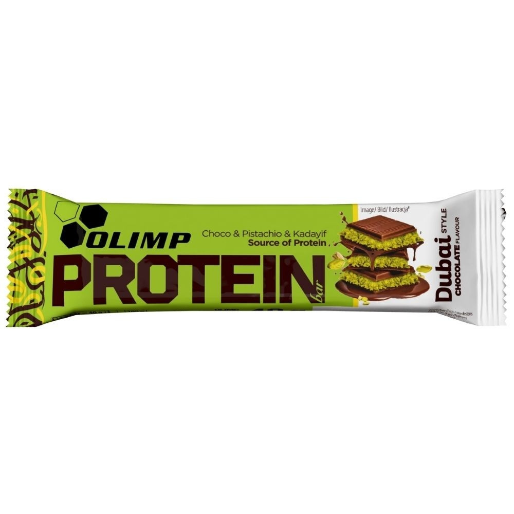 Протеиновый батончик OLIMP Protein bar (дубайский шоколад) 40 g Луцк - изображение 1