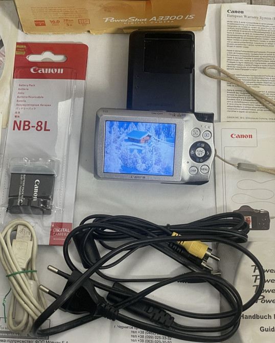 Фотоапарат Canon Power Shot A3300 Київ - фото 7