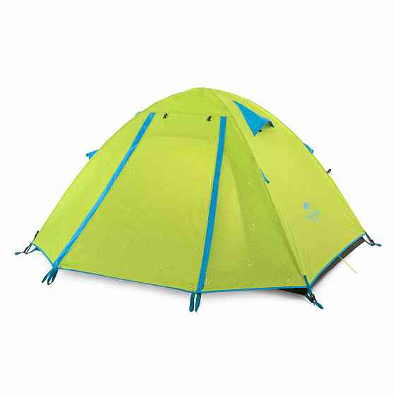 Двухместная палатка Naturehike P-Series NH18Z022-P 210T/65D (Салатовый) Винница