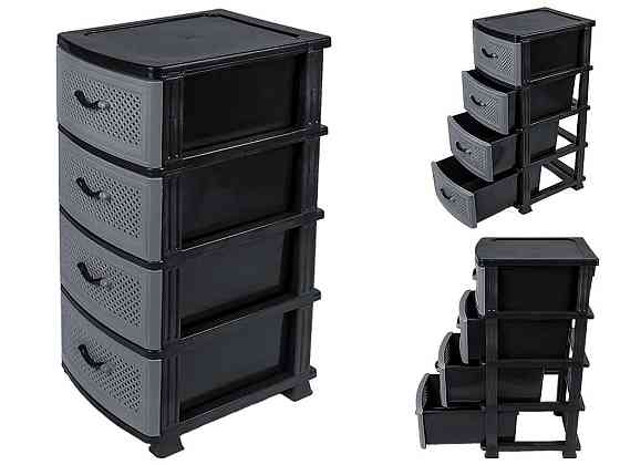 Комод Effe 4 ящика серый Харьков