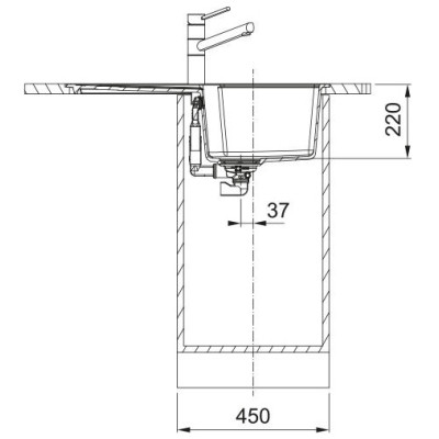 Мийка кухонна Franke Urban UBG 611-78 (114.0699.234) Вінниця - фото 3