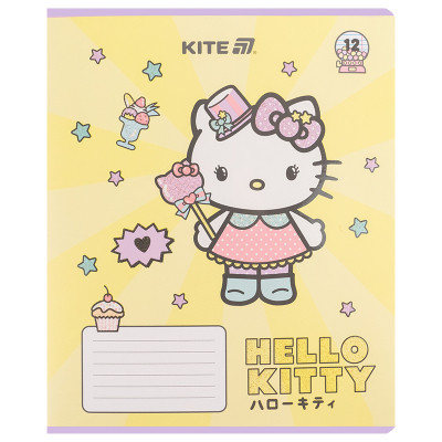 Тетрадь Kite Hello Kitty, 12 листов, линия (HK25-234-1) Винница - изображение 5
