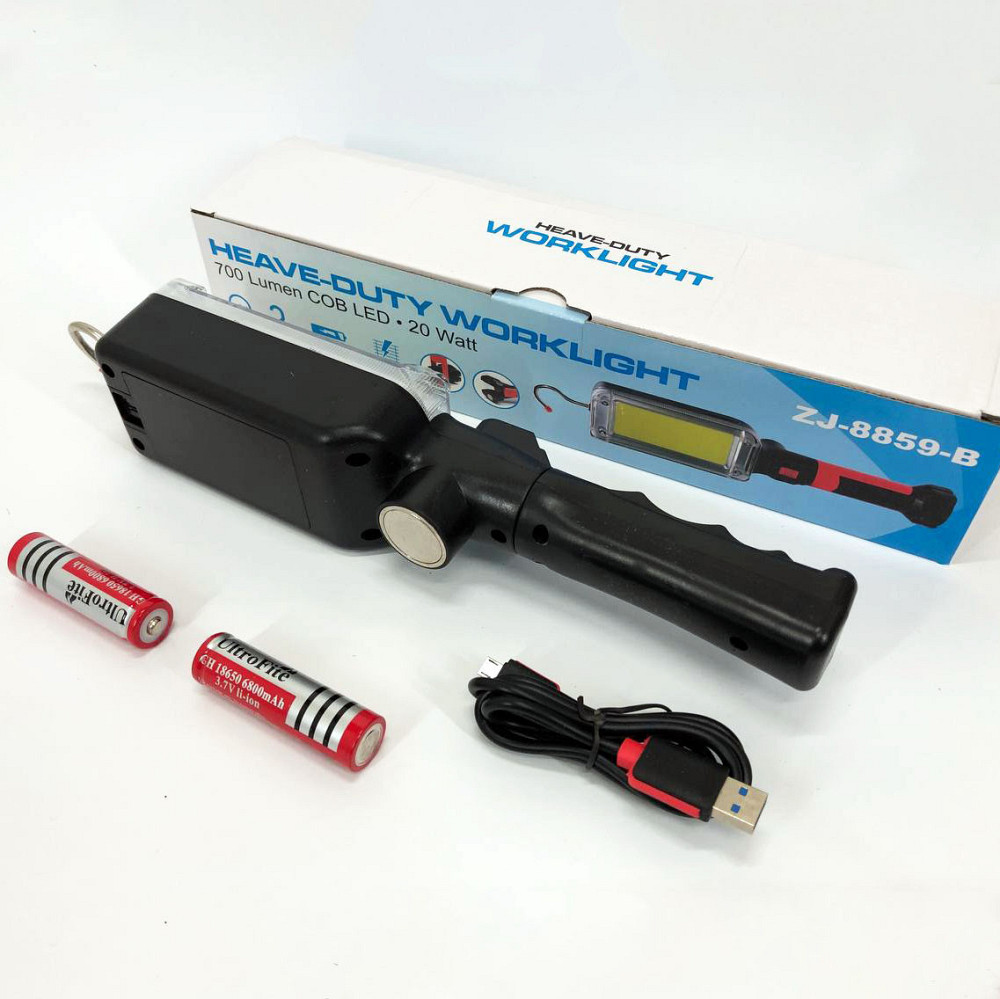 Ліхтарик лампа для кемпінгу з power bank ZJ-8859-COB-3, Акумуляторна лампа світильник AB-935 для кемпінгу Київ - фото 2