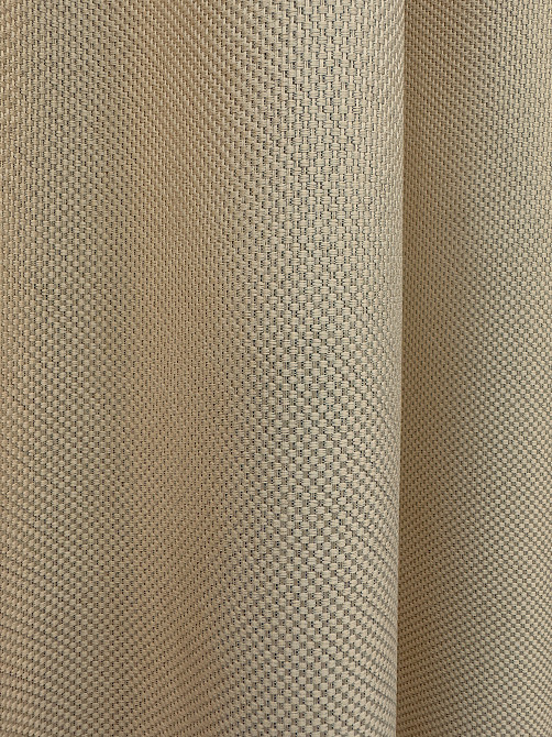 Комплект готовых штор VR-Textil Лен-блэкаут Лен Мешковина № 1162ш Бежевый 100х270см 2 шт (31-504) Киев - изображение 16
