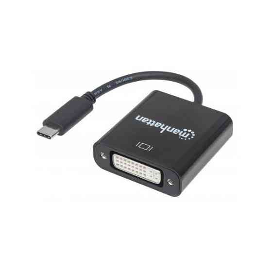 Перехідник USB3.1 Type-C --> DVI (F), Manhattan (152051) Киев