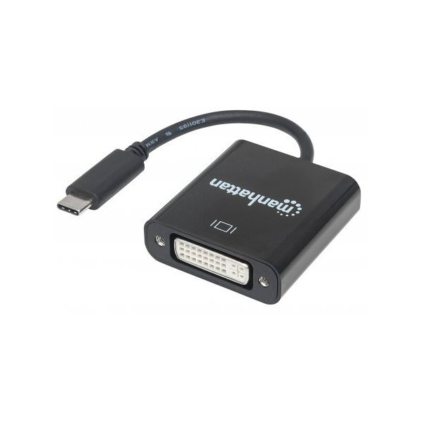 Перехідник USB3.1 Type-C --> DVI (F), Manhattan (152051) Київ - фото 3