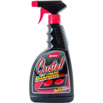 Засіб для чищення склокераміки Сан Клін з розпилювачем 500 мл (4820003542040) Вінниця - фото 1