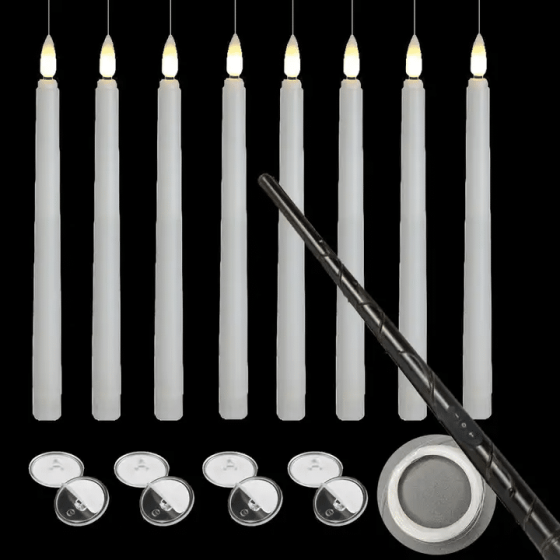 Набір літаючих свічок «Harry Potter» 32 см. (8 шт. + паличка) Киев