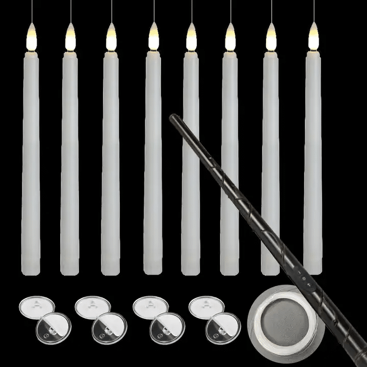 Набір літаючих свічок «Harry Potter» 32 см. (8 шт. + паличка) Киев - изображение 1