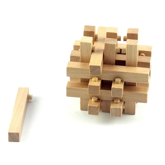 Головоломка "3D-пазл", дерев'яна другого рівня складності Рівне - фото 2