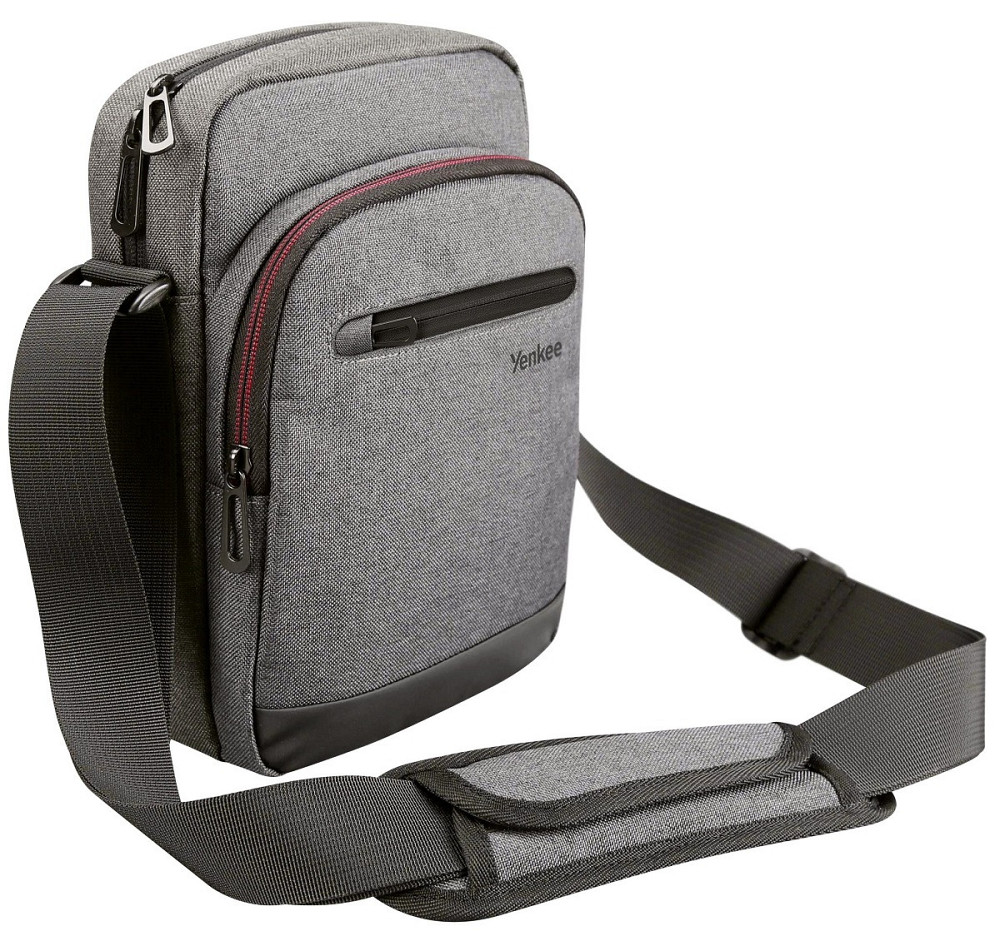 Сумки Yenkee Portable TARMAC Messenger Bag YBT 1070GY Grey (7137047) Киев - изображение 7