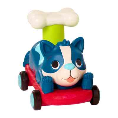 Развивающая игрушка Battat Машинка инерционная серии Лапкомобили - Песик, синий (BX2505Z) Винница
