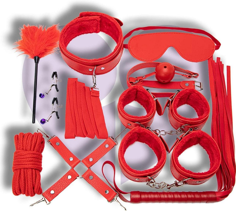 Набір для BDSM JSY KB80608 Red Sex Aura Київ - фото 2
