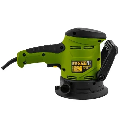 Ексцентрикові шліфувальні машини Procraft EX850E 450 Вт  125 мм,Вібраційна шліфмашина ексцентрикова,Шліфмашинку по дереву Львів - фото 19