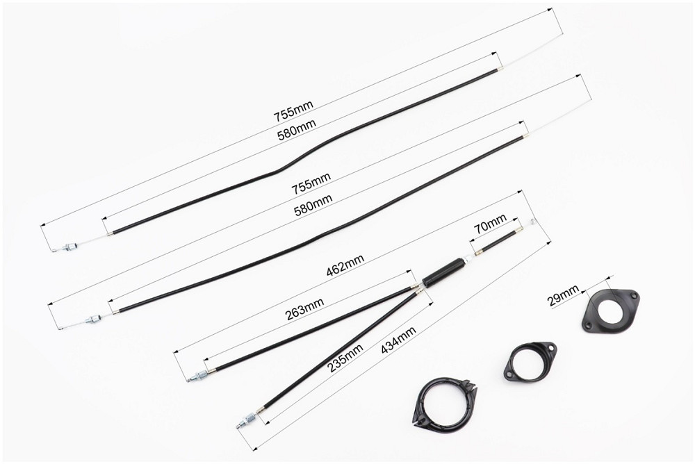 Трос гальмівний BMX задній з Gyro Rotor, тип 2 Київ - фото 2
