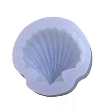 Силикновая формочка Ракушка 62 на 62 мм серый Киев