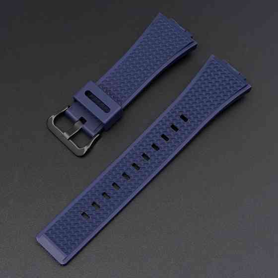 Ремешок для Casio G-Shock GA-100/110 Dark Blue BK SBR Киев