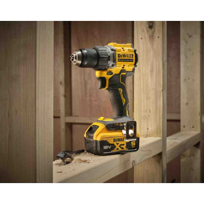 Шуруповерт DeWALT XR Li-Ion 18V, 2x5Ah, 74 Нм, 0-450/0-1650 об/мин, 1.12 кг, TSTAK (DCD794P2T) Винница - изображение 3