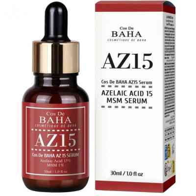 Сыворотка для лица Cos De BAHA AZ15 Serum С азелеиновой кислотой 15% 30 мл (8809240319406) Винница