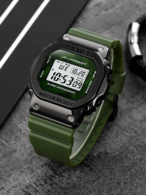 Skmei 1851AG Army Green SBR Киев - изображение 3