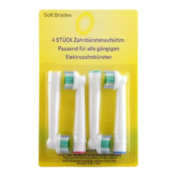 EB-18А 4 шт. Насадки к электрической зубной щетки ORAL-B Полтава