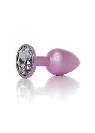 Анальна пробка - Jewellery Pearl Pink Plug Clear S Sex Aura Київ