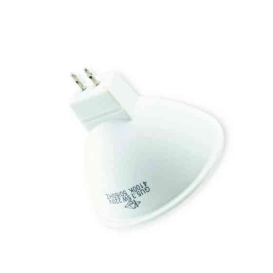 Лампа 220V GU5.3 5W MR16 4100K нейтральний білий світлодіодна Мукачево