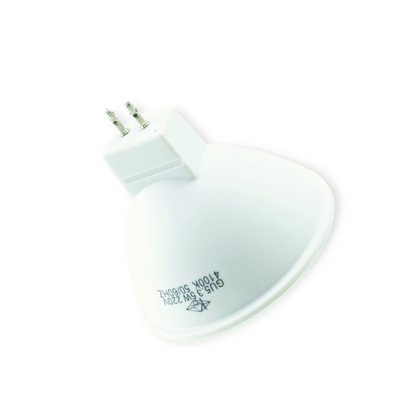 Лампа 220V GU5.3 5W MR16 4100K нейтральний білий світлодіодна Мукачево - фото 1