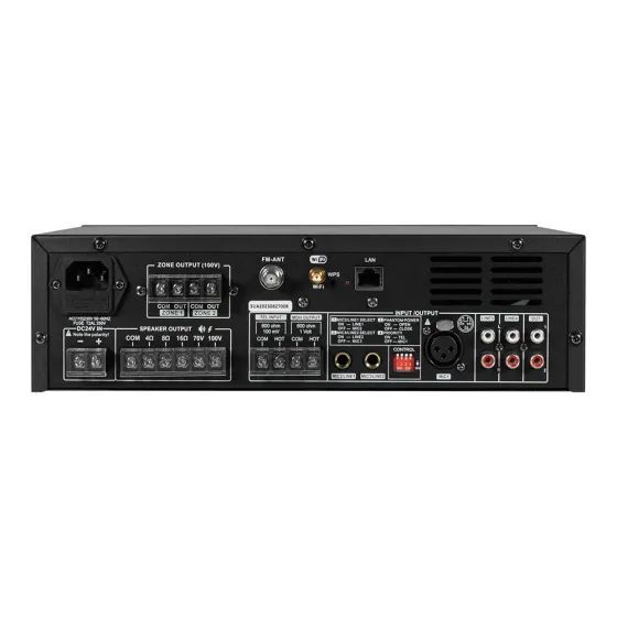 Настільний двоканальний мікшуючий підсилювач CMX EA-60TW, 2 зони, Wi-Fi (17-00027) Киев