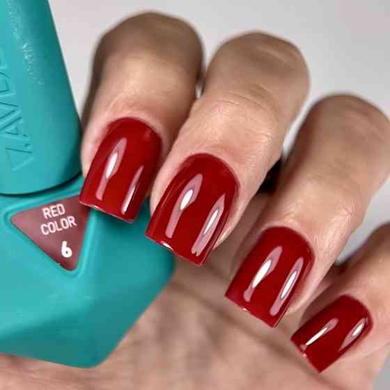 Гель-лак Victoria Avdeeva Red Color 06 (червоний) 12 мл HEMA & TPO FREE Херсон