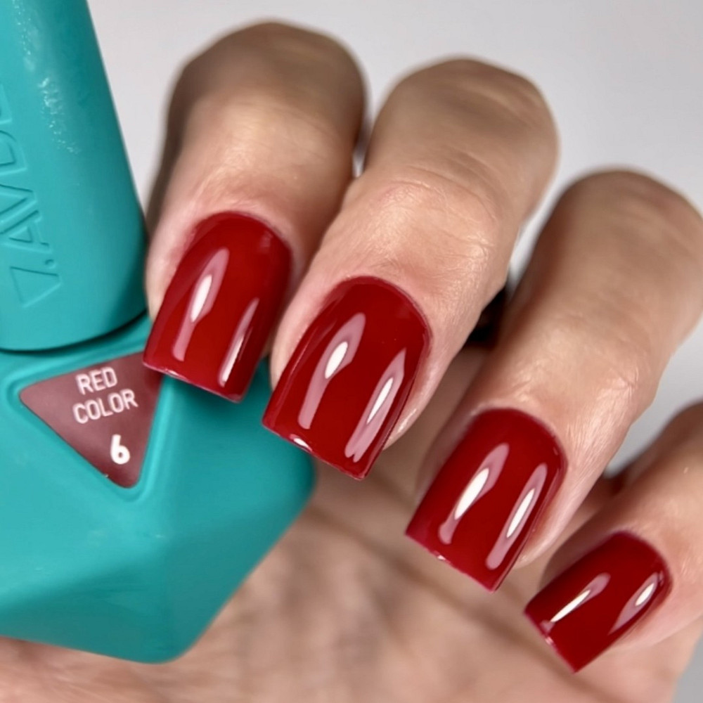 Гель-лак Victoria Avdeeva Red Color 06 (червоний) 12 мл HEMA & TPO FREE Херсон - изображение 1