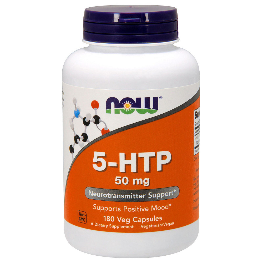 5-HTP 5-Гидрокситриптофан (5-HTP) 50 мг 90 капсул Київ - фото 2