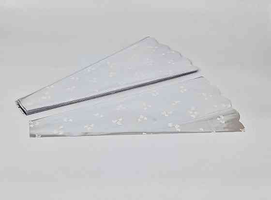 Конусная упаковка под цветы h60/ 6низ/29верх металл (100 шт)  узор87 (3) (100 шт) Харьков