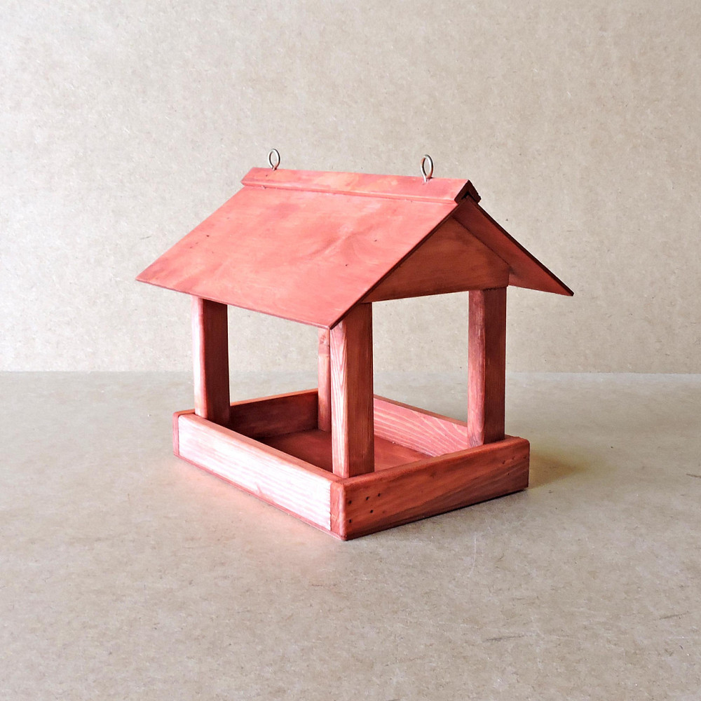 Годівниця садова для птахів "Малинівка" корал Миколаїв - фото 1