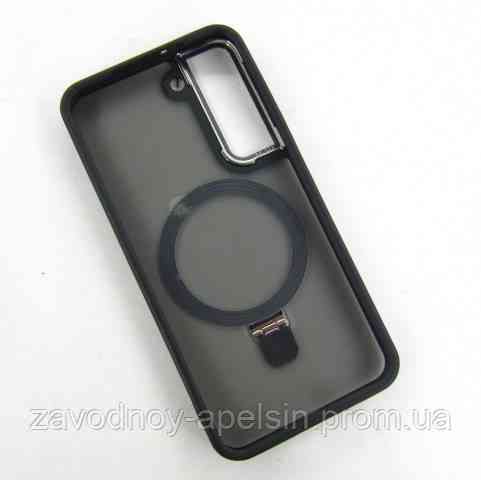 Samsung S22 S901 Чохол підставка Матовий (чорний) Одеса