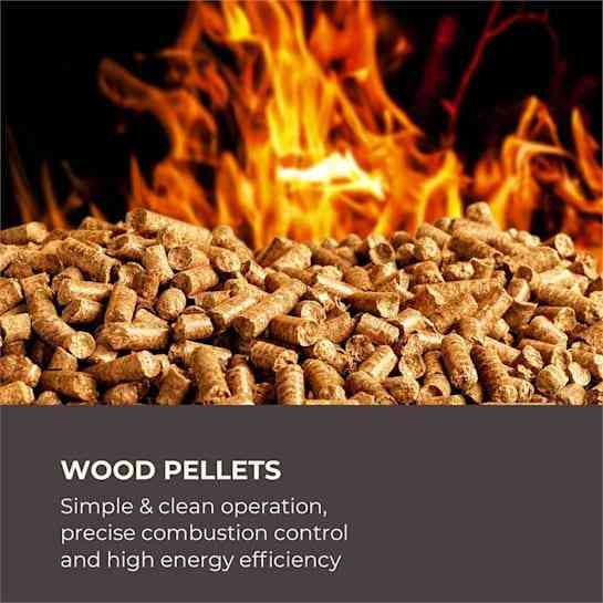 Піч на пелетах Waldbeck Energiewende Німеччина Рівне