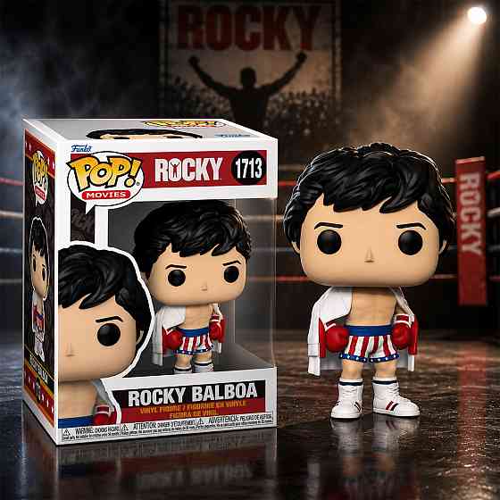 Ігрова фігурка Funko POP! серії Роккі 4 - Роккі Бальбоа Днепр