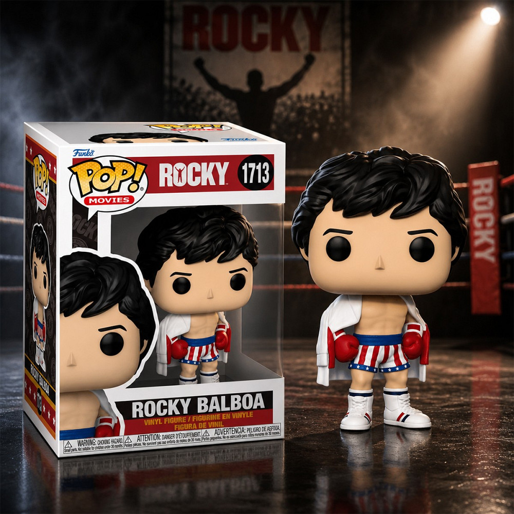 Ігрова фігурка Funko POP! серії Роккі 4 - Роккі Бальбоа Днепр - изображение 3