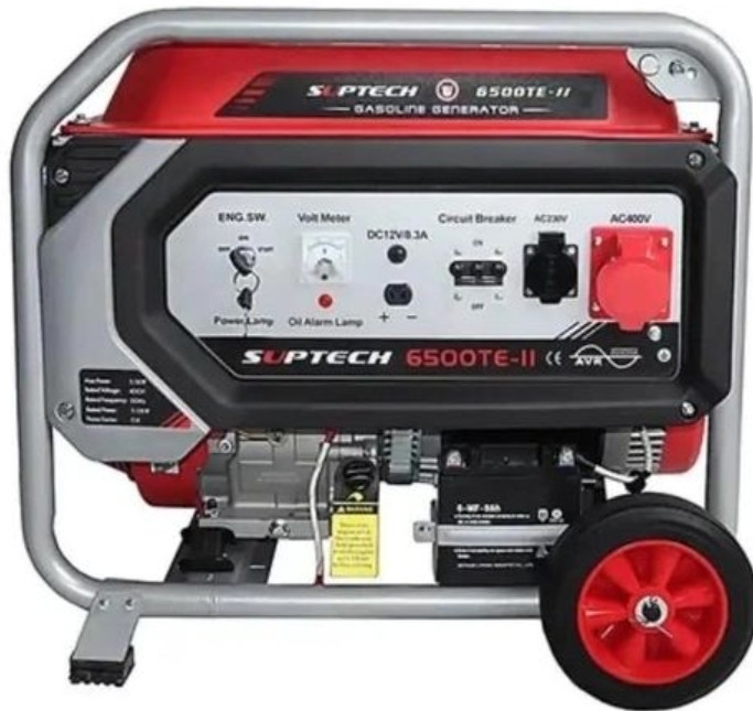 Бензиновый генератор Suptech 6500E. Харьков - изображение 1