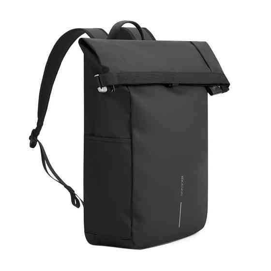 Рюкзак антизлодій XD Design Urban Roll-top 16", водонепроникний, чорний (P706.2801) Рівне